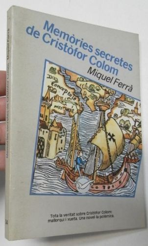 Portada del libro de Memòries secretes de Cristòfor Colom
