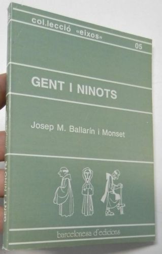 Portada del libro de Gent i ninots