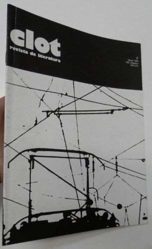 Portada del libro de Clot. Revista de literatura. nº 7