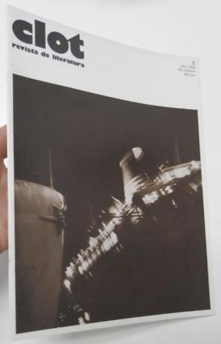 Portada del libro de Clot. Revista de literatura. nº 5
