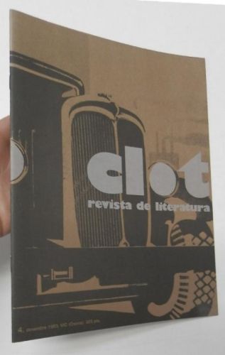 Portada del libro de Clot. Revista de literatura. nº 4