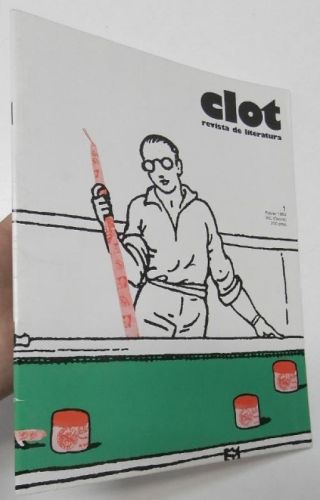 Portada del libro de Clot. Revista de literatura. nº 1