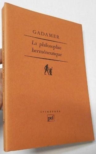 Portada del libro de La philosophie herméneutique