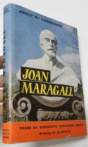 Portada del libro de Joan Maragall