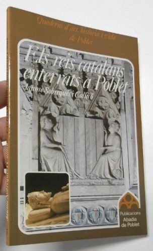 Portada del libro de Els reis catalans enterrats a Poblet