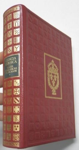 Portada del libro de Ciencia Heroyca reducida a las leyes heráldicas del blasón. Tomo I