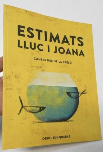 Portada del libro de Estimats Lluc i Joana. Contes des de la presó