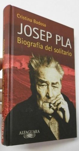 Portada del libro de Josep Pla. Biografía del solitario