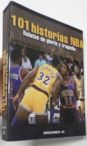 Portada del libro de 101 historias NBA