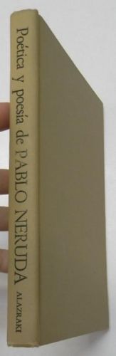Portada del libro de Poética y poesía de Pablo Neruda