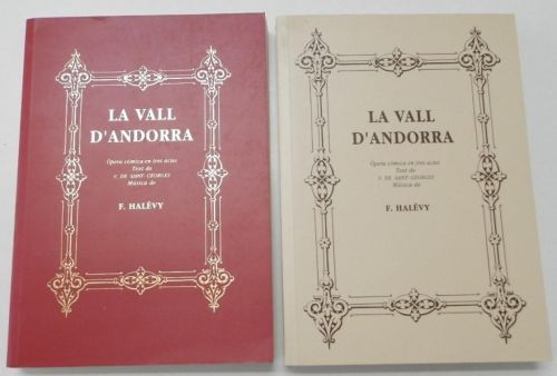 Portada del libro de La vall d'Andorra