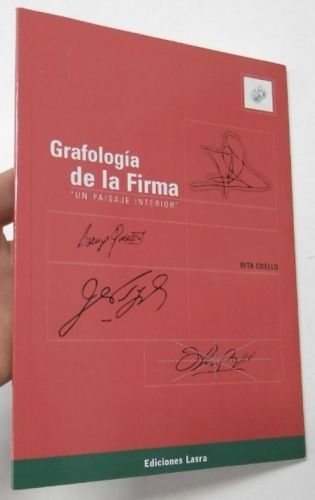 Portada del libro de Grafología de la firma