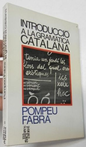 Portada del libro de Introducció a la gramàtica catalana