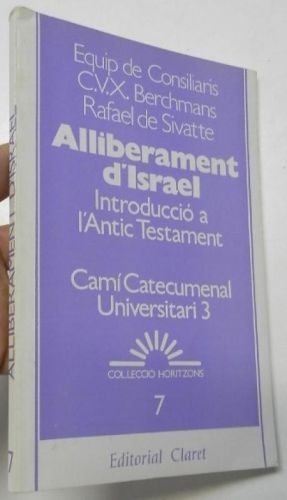 Portada del libro de Alliberament d'Israel. Introducció a l'Antic Testament
