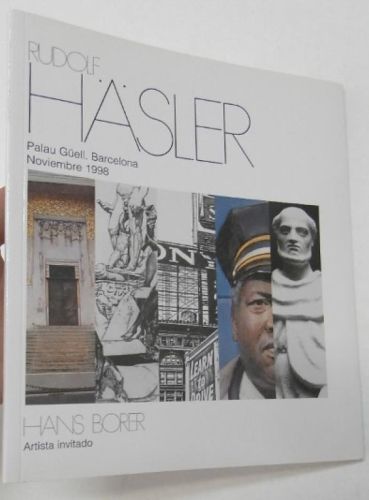 Portada del libro de Rudolf Häsler (Catálogo exposición Palau Güell. Diputación de Barcelona, 1998)