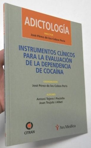 Portada del libro de Instrumentos clínicos para la evaluación de la dependencia de cocaína