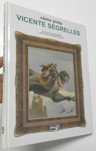 Portada del libro de Cómo pinta Vicente Segrelles