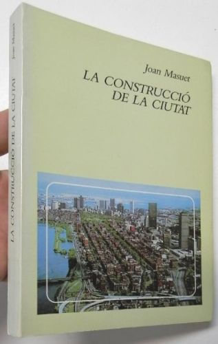 Portada del libro de La construcció de la ciutat