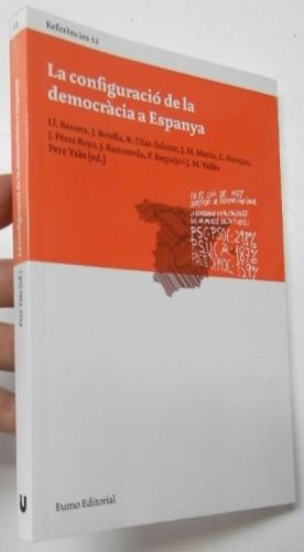 Portada del libro de La configuració de la democràcia a Espanya