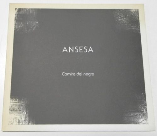Portada del libro de Ansesa. Camins del negre