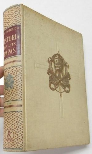 Portada del libro de Historia de los papas. Tomo segundo