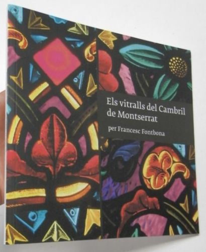 Portada del libro de Els vitralls del Cambril de Montserrat