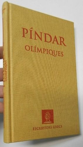 Portada del libro de Olímpiques. Edición bilingüe griego-catalán