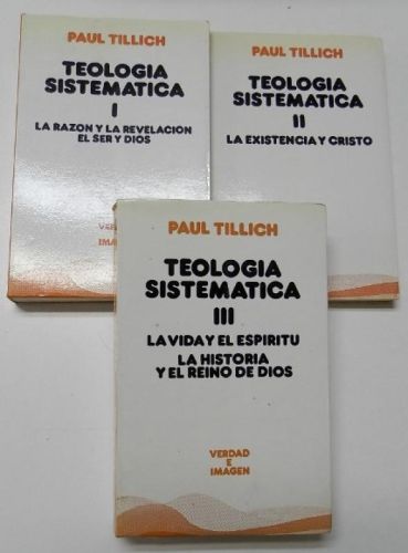 Portada del libro de Teología sistemática (3 vols.)