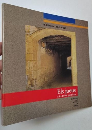 Portada del libro de Els jueus a les terres gironines