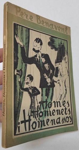 Portada del libro de Homes, homenets i homenassos
