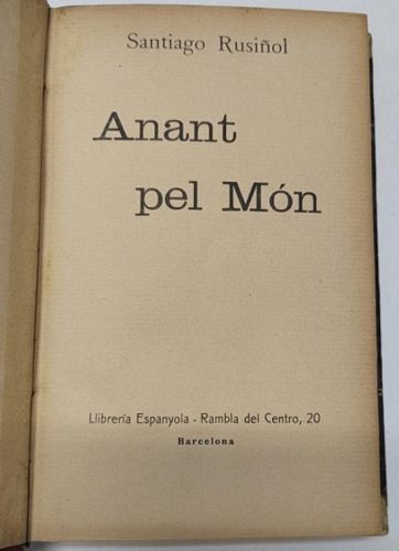 Portada del libro de Anant pel món