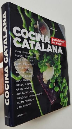 Portada del libro de Cocina catalana (Ínfima edit. 2013)