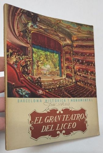 Portada del libro de El Gran Teatro del Liceo