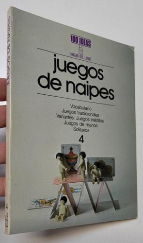 Portada del libro de Juegos de naipes (Hogar del libro, 1986)