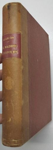 Portada del libro de De Madrid a Nápoles