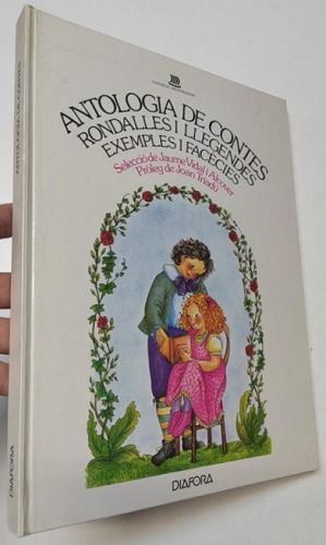 Portada del libro de Antologia de contes, rondalles i llegendes, exemples i facècies