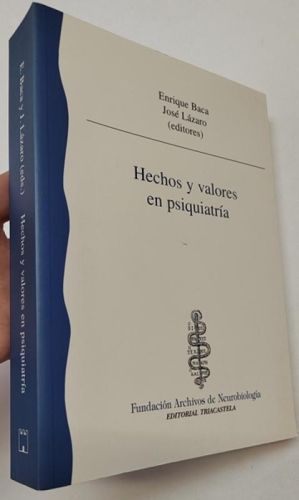 Portada del libro de Hechos y valores en psiquiatría
