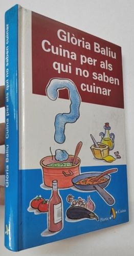 Portada del libro de Cuina per als que no saben cuinar