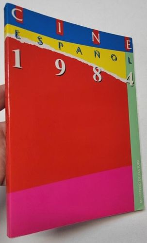 Portada del libro de Cine español 1984 (Ministerio de Cultura, 1985)