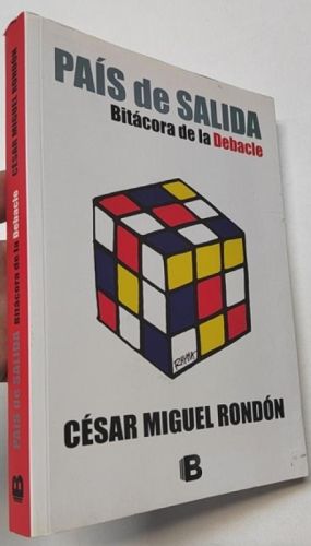 Portada del libro de País de salida. Bitácora de la debacle