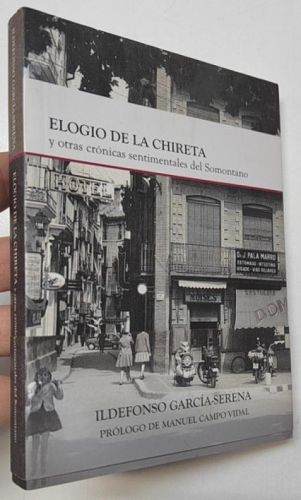 Portada del libro de Elogio de la Chireta y otras crónicas sentimentales del Somontano
