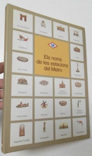 Portada del libro de Els noms de les estacions del metro