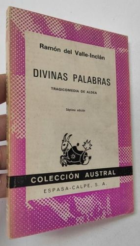 Portada del libro de Divinas palabras