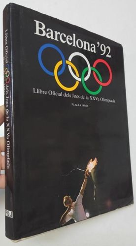 Portada del libro de Barcelona '92. Llibre oficial dels Jocs de la XXVa Olimpíada