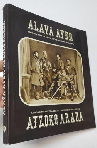 Portada del libro de Álava ayer / Atzoko Araba