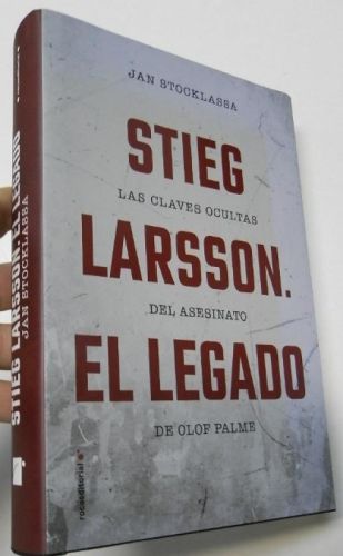 Portada del libro de Stieg Larsson. El legado