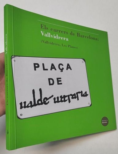 Portada del libro de Els carrers de Barcelona: Vallvidrera