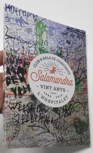 Portada del libro de Salamandra, vint anys 1996-2016