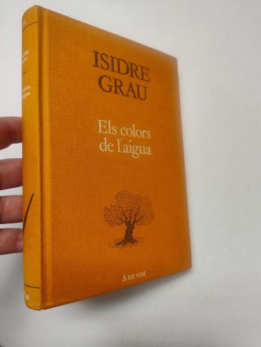 Portada del libro de Els colors de l'aigua
