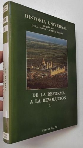 Portada del libro de Historia Universal. VII. 1, De la reforma a la revolución
